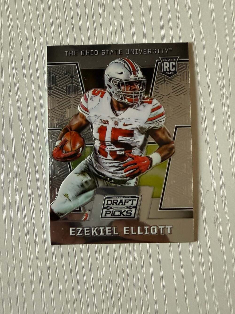 Panini Ezekiel Elliott 2016 Prizm Draft Picks Rookie Card #105